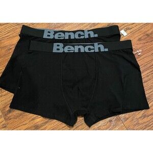 Bench Mens 2 Pair Logo Waistband Underwear Boxer Shorts Size 4XL XXXXL